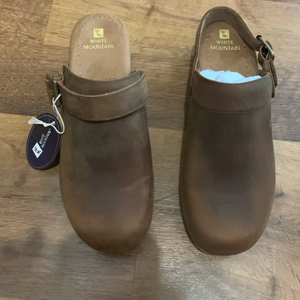 Brand New Clogs wht mountain